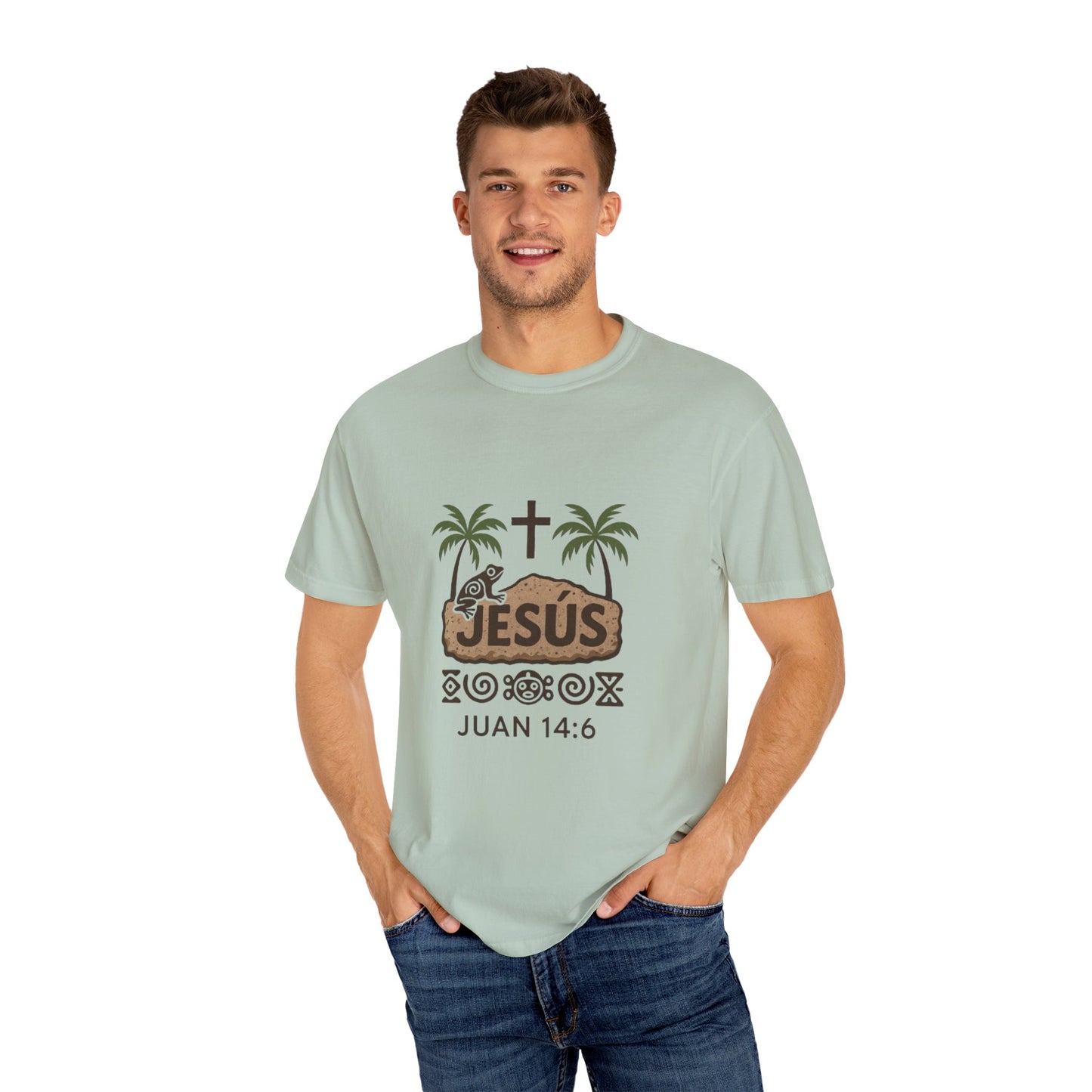 Jesus Graphic Tee, Faith-Based Apparel, Christian Gift, Summer Wear, Casual T-Shirt