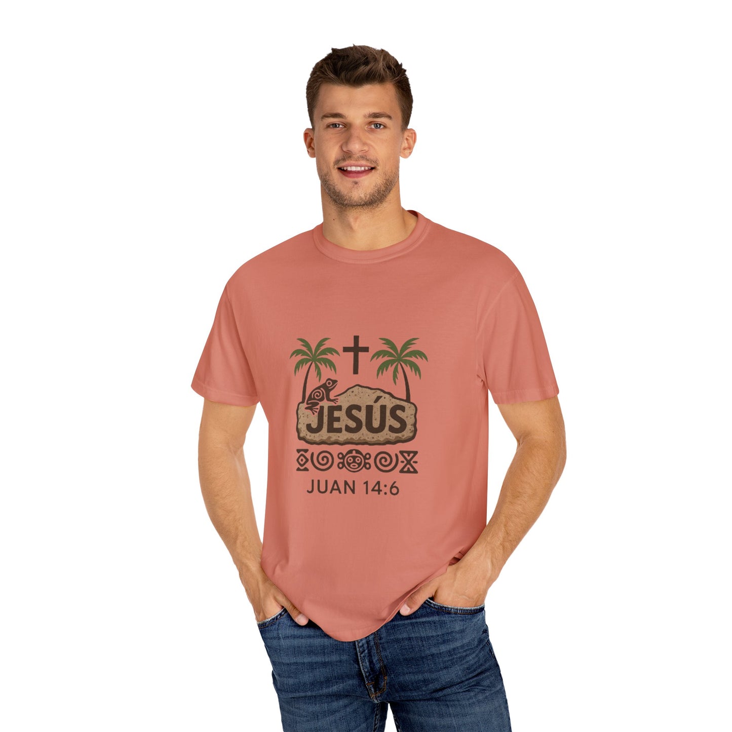 Jesus Graphic Tee, Faith-Based Apparel, Christian Gift, Summer Wear, Casual T-Shirt