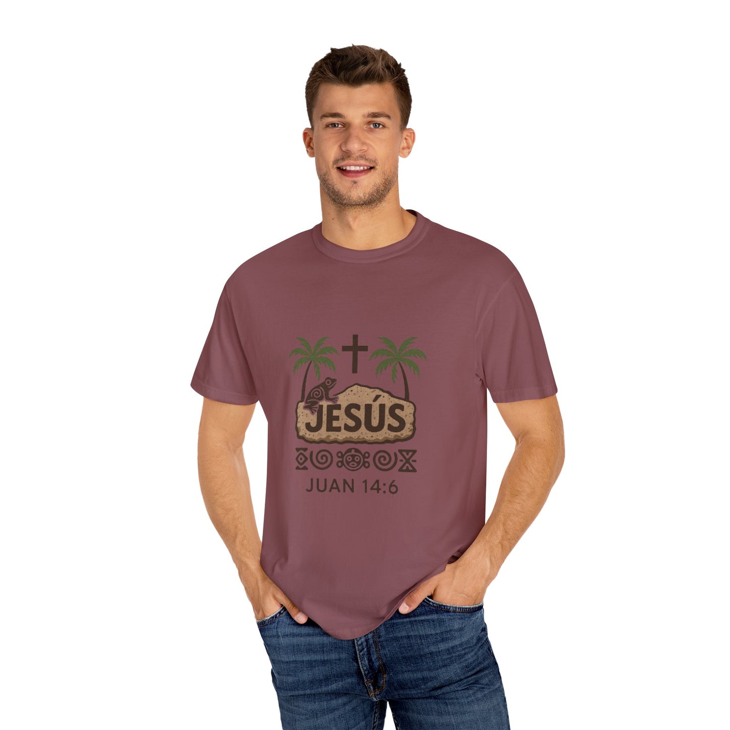 Jesus Graphic Tee, Faith-Based Apparel, Christian Gift, Summer Wear, Casual T-Shirt
