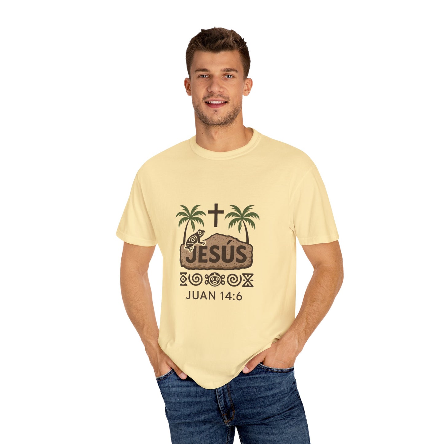 Jesus Graphic Tee, Faith-Based Apparel, Christian Gift, Summer Wear, Casual T-Shirt
