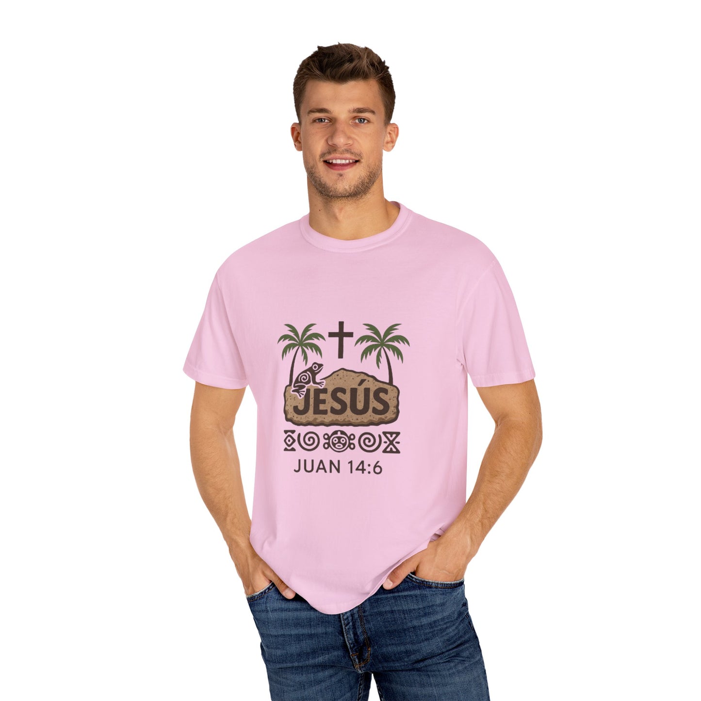 Jesus Graphic Tee, Faith-Based Apparel, Christian Gift, Summer Wear, Casual T-Shirt