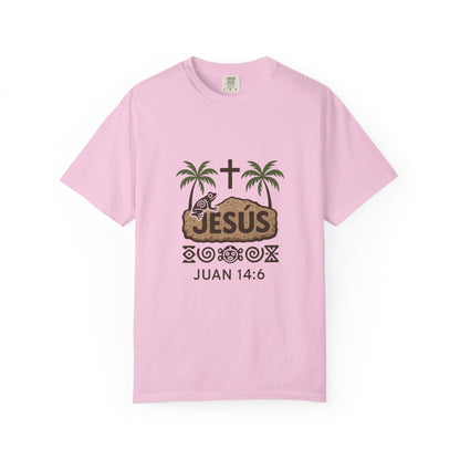 Jesus Graphic Tee, Faith-Based Apparel, Christian Gift, Summer Wear, Casual T-Shirt