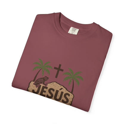 Jesus Graphic Tee, Faith-Based Apparel, Christian Gift, Summer Wear, Casual T-Shirt