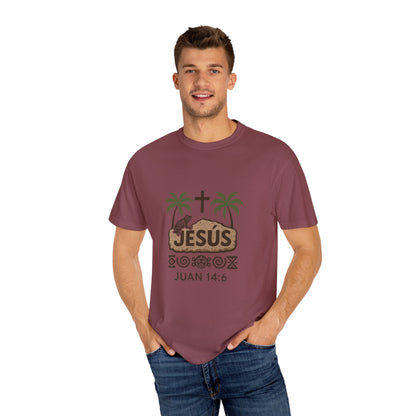 Jesus Graphic Tee, Faith-Based Apparel, Christian Gift, Summer Wear, Casual T-Shirt