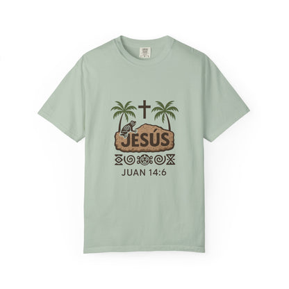 Jesus Graphic Tee, Faith-Based Apparel, Christian Gift, Summer Wear, Casual T-Shirt