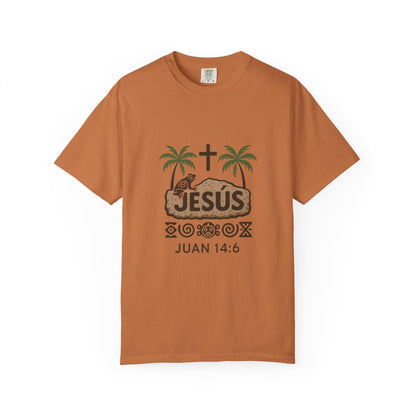 Jesus Graphic Tee, Faith-Based Apparel, Christian Gift, Summer Wear, Casual T-Shirt