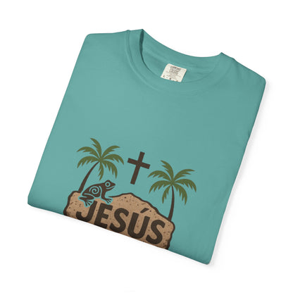 Jesus Graphic Tee, Faith-Based Apparel, Christian Gift, Summer Wear, Casual T-Shirt