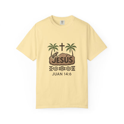 Jesus Graphic Tee, Faith-Based Apparel, Christian Gift, Summer Wear, Casual T-Shirt