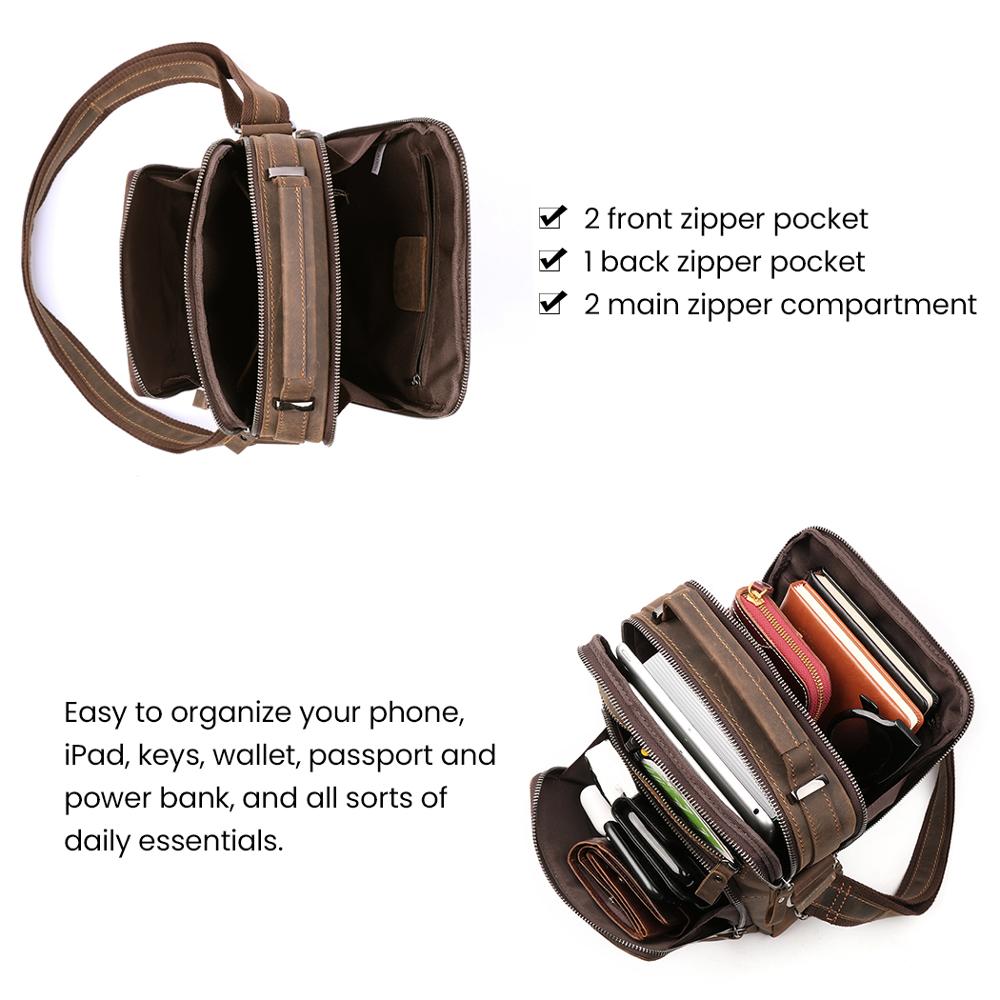 New Genuine Leather Vintage Handbags Small