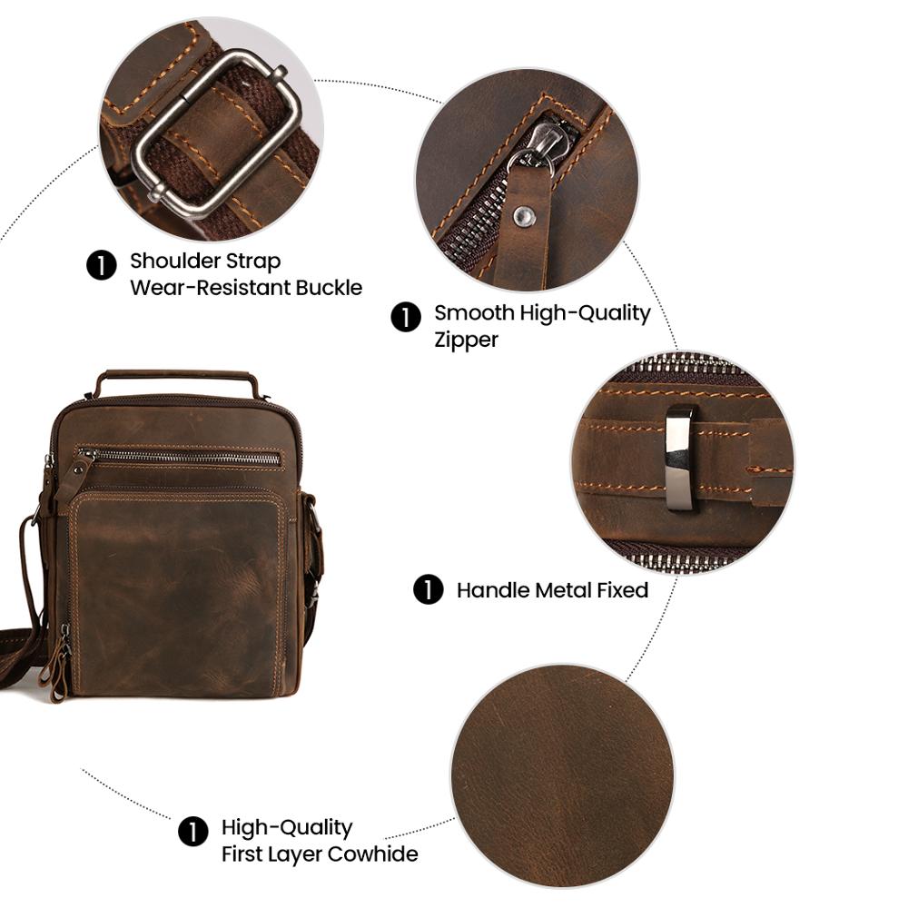 New Genuine Leather Vintage Handbags Small