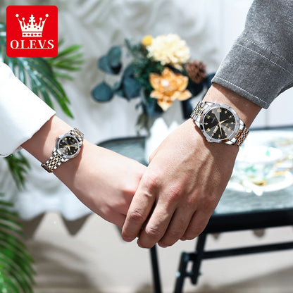 Couple Luxury Watches Original Quartz Men and Women