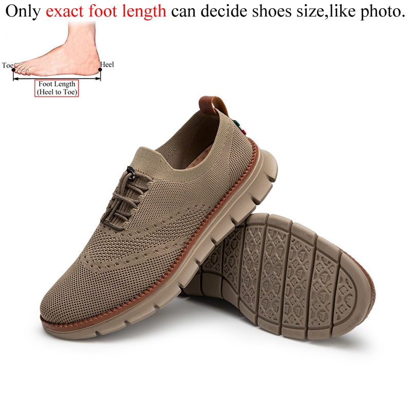 Men Casual Shoes Non-Leather Lightweight Breathable