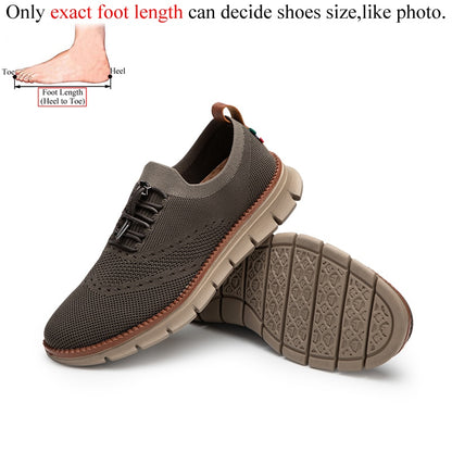 Men Casual Shoes Non-Leather Lightweight Breathable