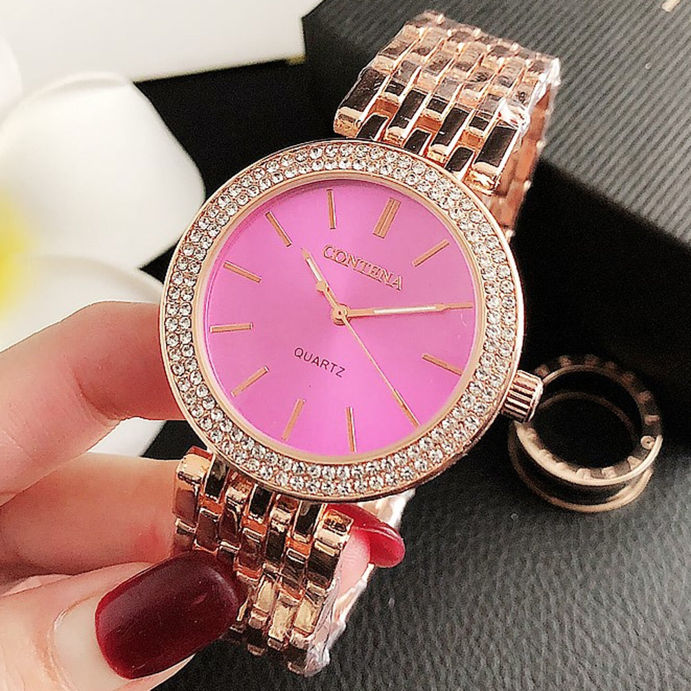 Women Watch Crystal Diamond