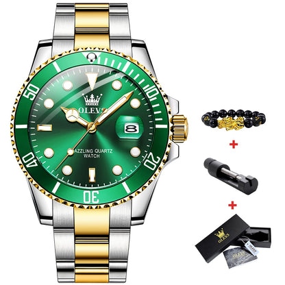 Quartz Watch for Men Waterproof