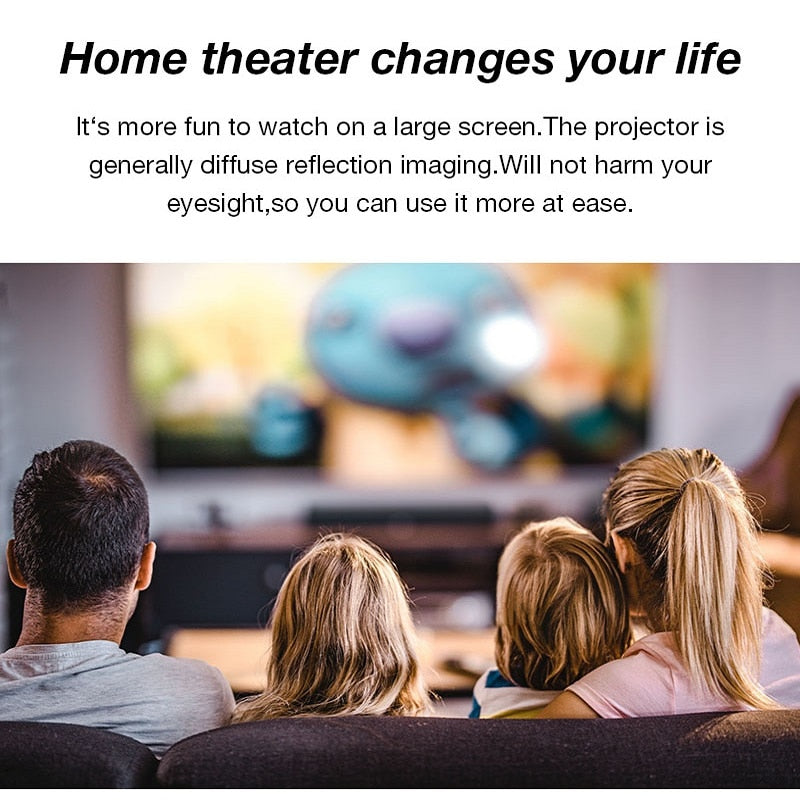 Portable Mini Projector Wired