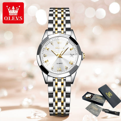 Quartz Luxury  Diamond Watch