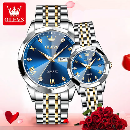 Quartz Luxury  Diamond Watch