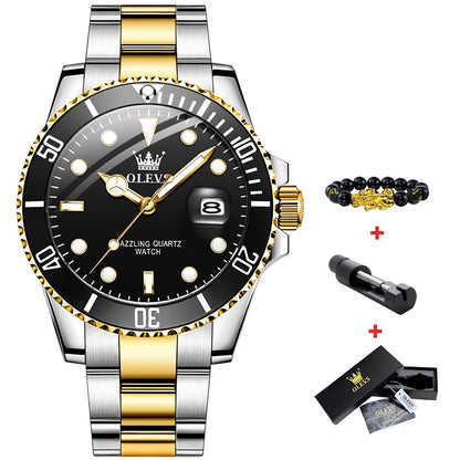 Quartz Watch for Men Waterproof
