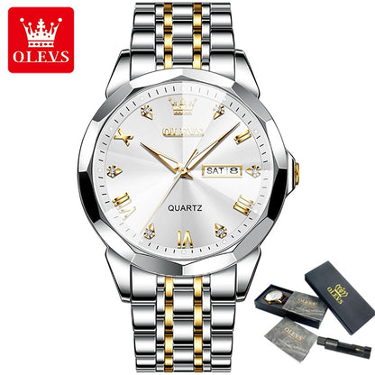 Quartz Luxury  Diamond Watch