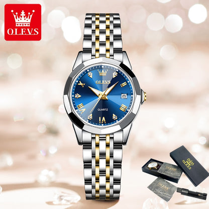 Quartz Luxury  Diamond Watch