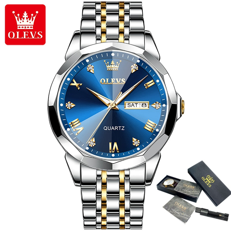 Quartz Luxury  Diamond Watch